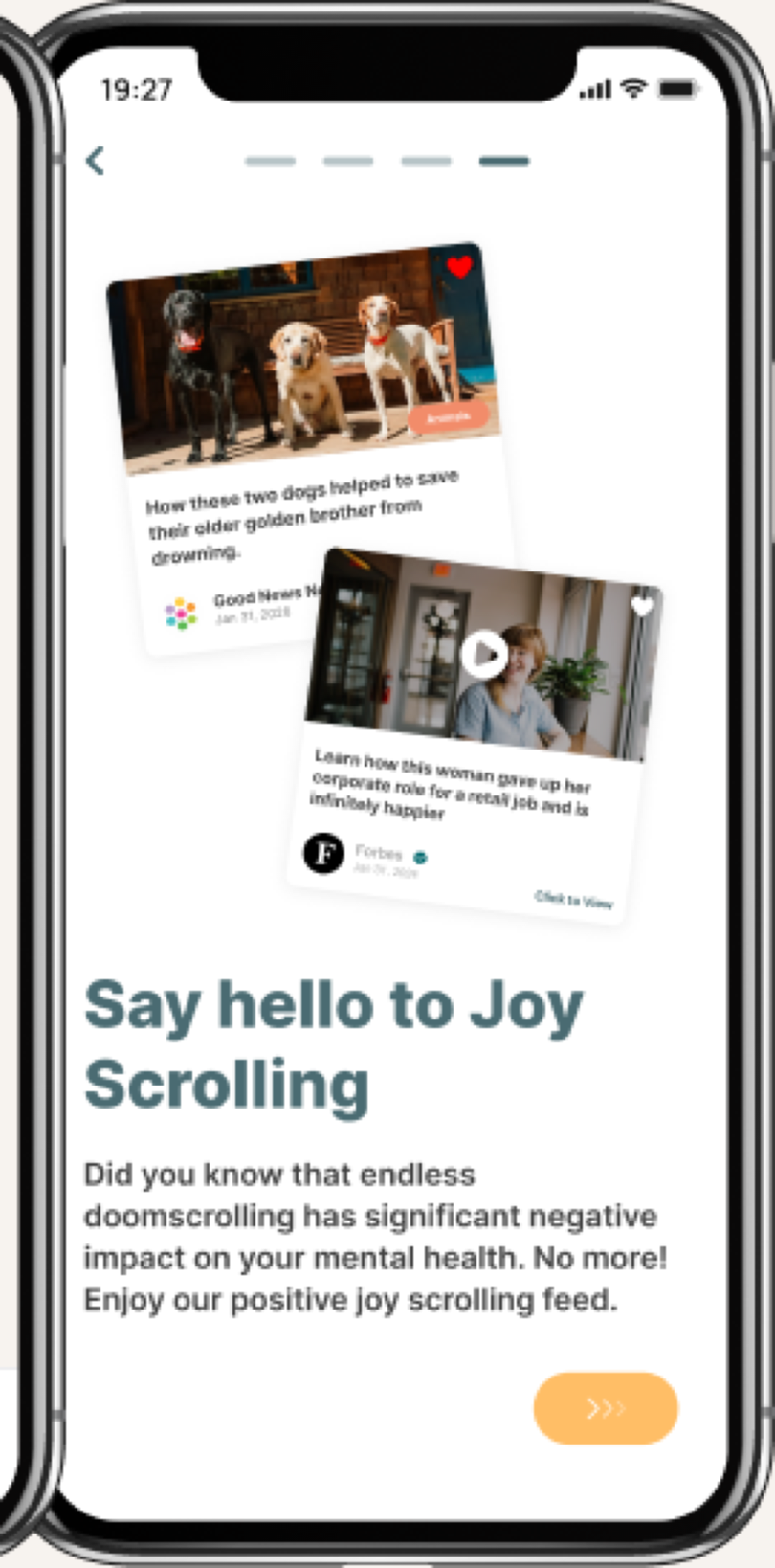 How You Doing Joy Scrolling screen